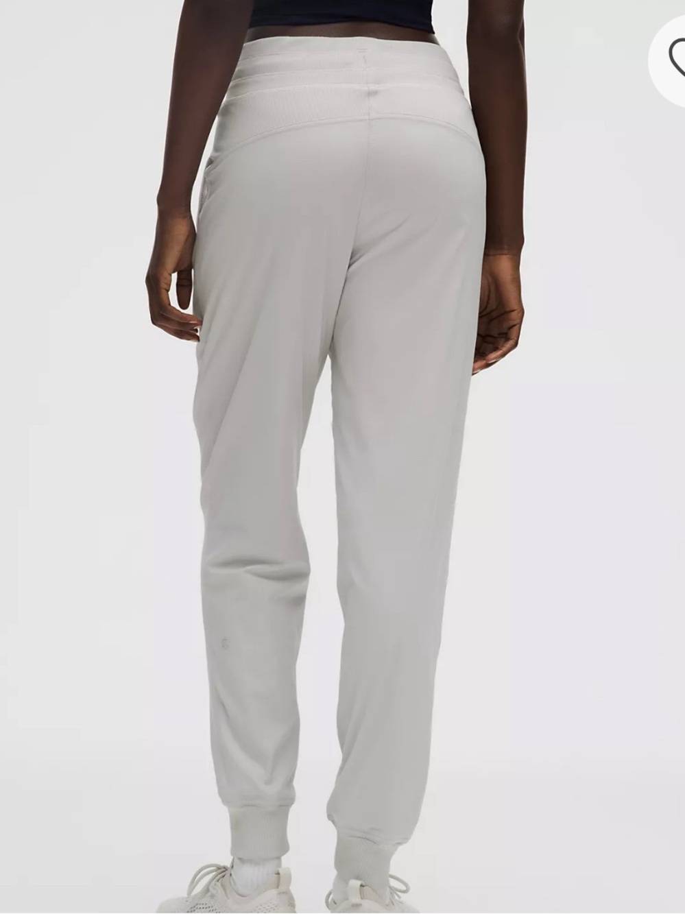 lululemon athletica Soft Light Gray Jogger Pants